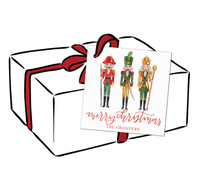 Nutcrackers Christmas Gift Tags/Labels