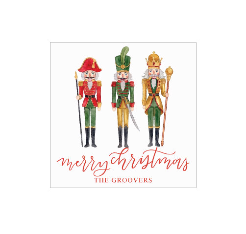 Nutcrackers Christmas Gift Tags/Labels