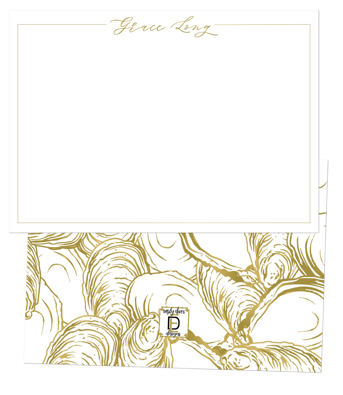 Oyster Notecards