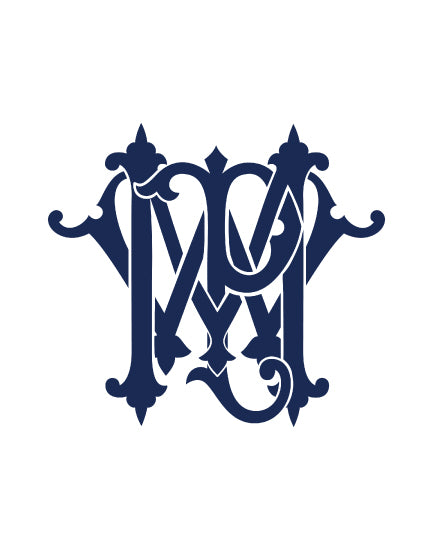 Custom 3-letter Monogram Deposit