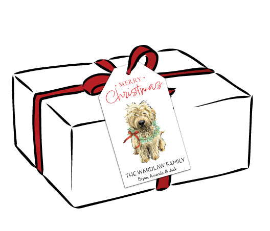 Pup Christmas Gift Tags