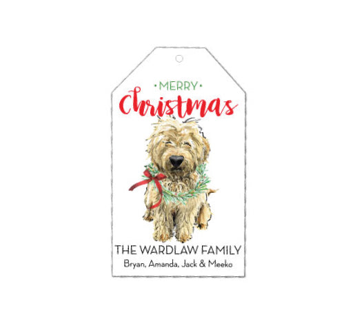Pup Christmas Gift Tags