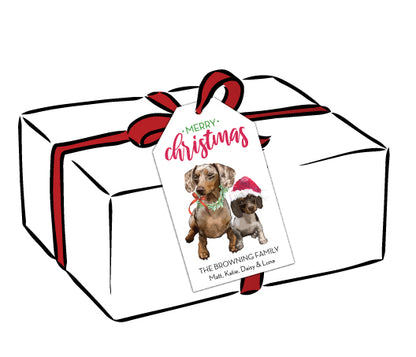 Pup Christmas Gift Tags