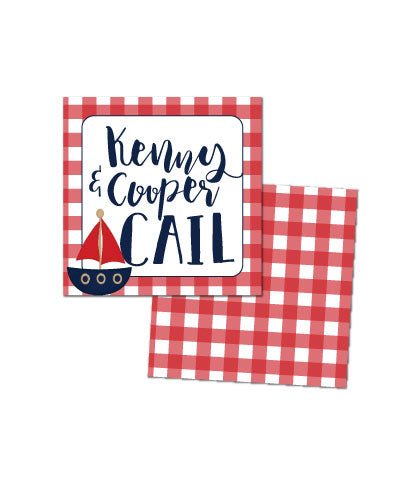 Sailboat Enclosure Cards