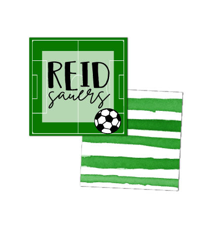 Soccer Enclosure Cards