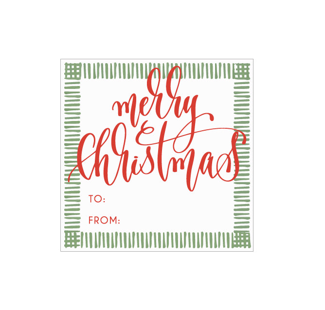 Christmas Tree Gift Tags/Labels