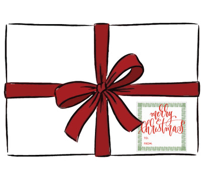 Christmas Tree Gift Tags/Labels