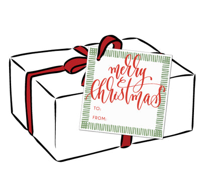 Christmas Tree Gift Tags/Labels