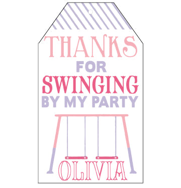Swing Favor Tags