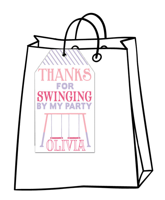 Swing Favor Tags