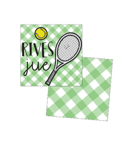 Tennis Enclosure Cards