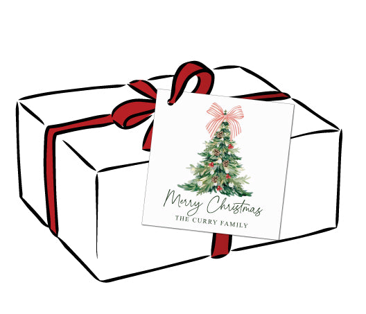 Christmas Tree Gift Tags/Labels