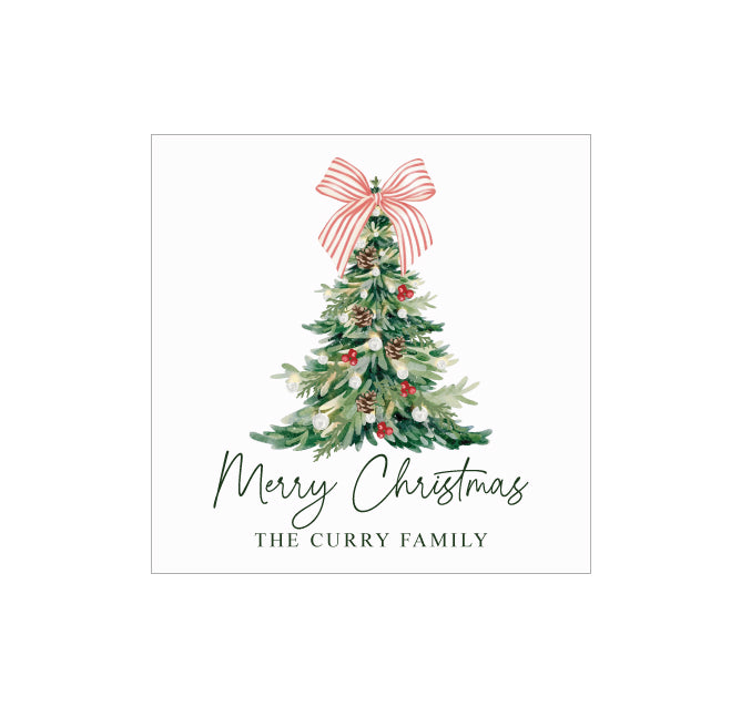 Christmas Tree Gift Tags/Labels