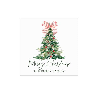 Christmas Tree Gift Tags/Labels