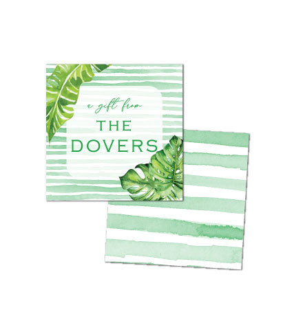 Tropical Palm Enclosure Cards