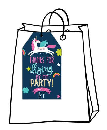 🦄 Magical Unicorn Birthday Invitation