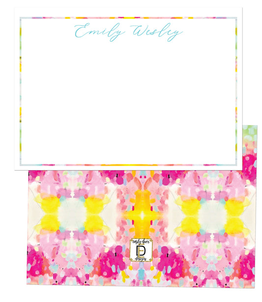 Abstract Notecards